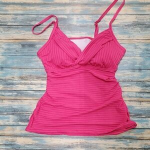 Pink Women's Swim Top Never Worn
